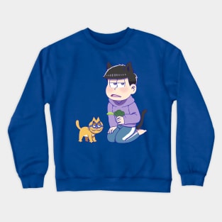 Osomatsu-san : Ichimatsu Chibi Crewneck Sweatshirt